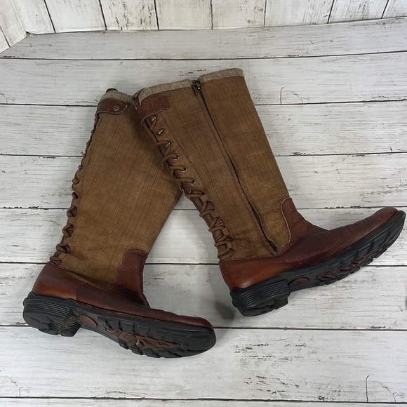 Ugg Smithfield Leather Knee Boots - Picture 6 of 15